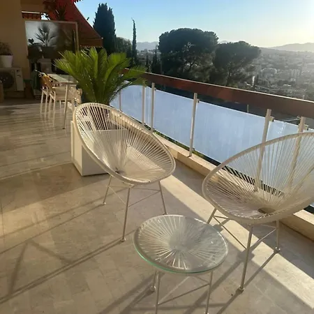 With Terrace In Colline Apartamento Le Cannet